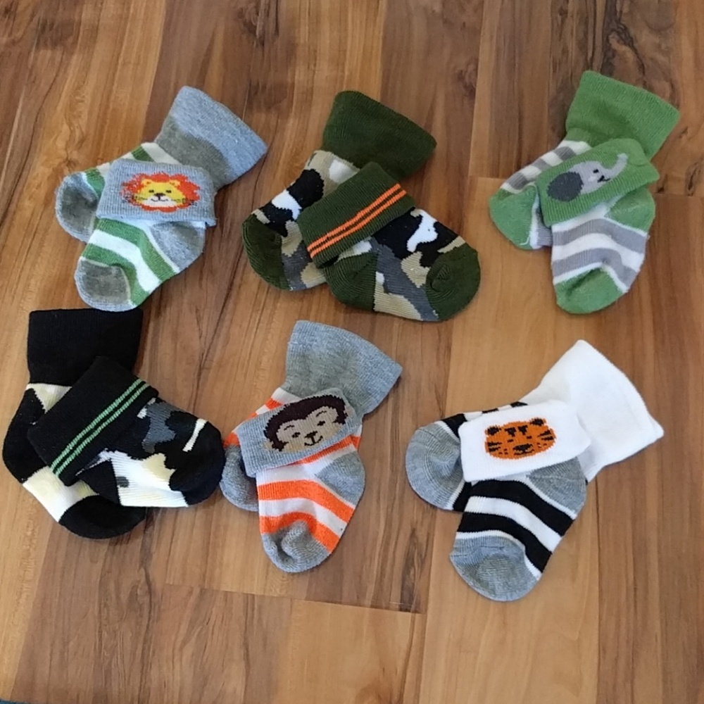 6-12 months size socks